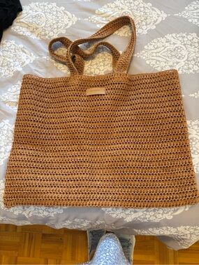 Burberry Brown Woven Tote